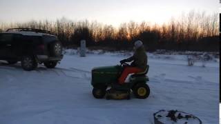 John Deere LX176 Garden Tractor