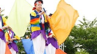 [4K]Well来夢・平田　2016犬山踊芸祭 石作公園メイン会場 1日目