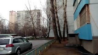 Москва 2162 Харьковский проезд весна день