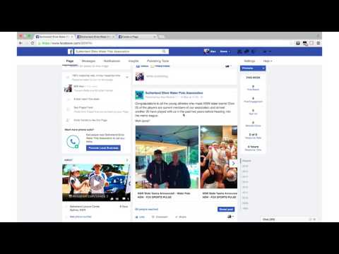 Facebook for your sport (Sports Video Sessions 2/6) Facebook for your sport (Sports Video Sessions 2/6)