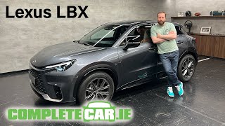 The Lexus LBX is a compact hybrid crossover for Europe & Japan