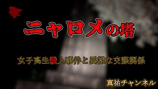 謎多き女子高生○人事件の舞台・ニャロメの塔に潜入。【半分の月がのぼる空】#心霊 #事件