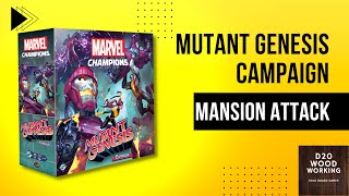 Mansion Attack Scenario vs. Shadowcat - Marvel Champions Mutant Genesis