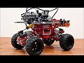 lego technic 9398 4x4 crawler mod with height adjustable suspension