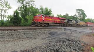 A Pretty Good Day of Railfanning in Greater Harrisburg, Pennsylvania, Featuring NS 8114 and NS 8101!