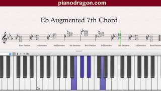 Eb Augmented 7th Chord
