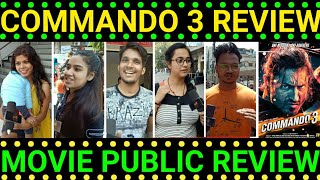 Commando 3 public review, commando 3 movie review, commando 3 movie, #commando3review,