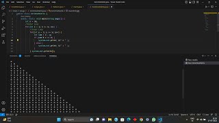 Zero One Matrix Pattern using Java on Visual Studio Code | Explore With Sougata
