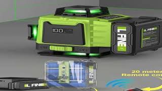 LFINE 3D/4D Laser Level 12/16 Lines Horizontal And Vertical With Remote Control 8 Lines 36