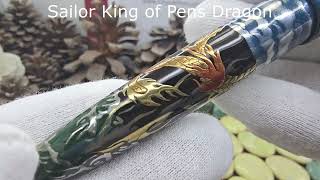 Cruzaltpens - Fountain Pen Sailor King of pens Dragon Limited Edition