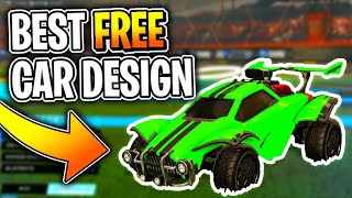 The BEST FREE Octane Car Design | Free PRO Octane Car Design In Rocket League!