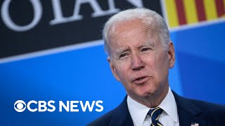 Biden answers questions on Russia-Ukraine war, abortion rights following NATO summit | full video