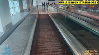 ThyssenKrupp iWalk Moving Walks in Kuala Lumpur International Airport (KLIA2 / KLIA T2), Malaysia.