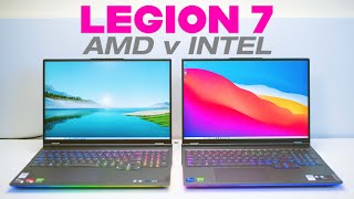 Legion 7 v Legion 7i - Performance, Battery Life, SSD Speeds | AMD 5900Hx v Intel 11900H