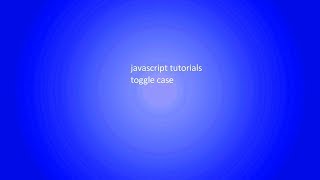 toggle case