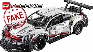 Fake LEGO TECHNIC Sets #3 Porsche 911 RSR. on AliExpress