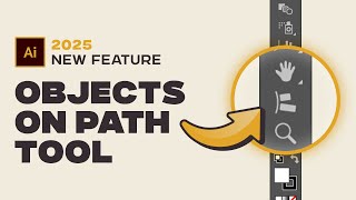 New Objects on Path Tool in Adobe Illustrator 2025