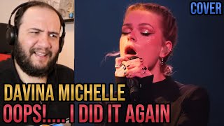 Davina Michelle Reaction - 'Oops! I Did It Again' (Britney Spears cover) live bij Qmusic