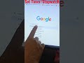 Set Timer/Stopwatch#short #computer #laptop