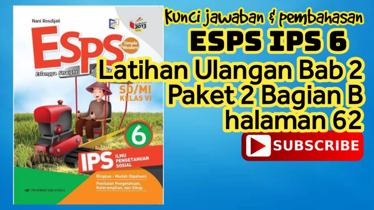 Kunci Jawaban & Pembahasan ESPS IPS 6 Latihan Ulangan Bab 2 Paket 2 ...