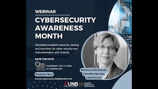 Simulation-enabled research, training & exercises for cyber security & instrumentation & controls