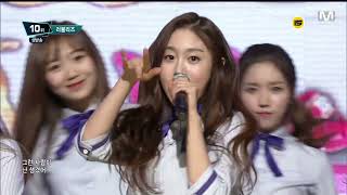 러블리즈 - Ah Choo | 151029 Mnet Japan M! Countdown E449 [FHD 60FPS]