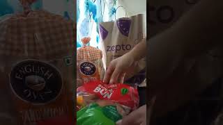 Zepto 10min.Grocery Delivery😱#youtubeshorts #fastdelivery #shorts #zepeto #unboxing