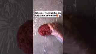 Evde kendi soslu yoğurtu İskender kebabınızı yapmak ister misiniz? #tarif #yemektarifleri #yemek