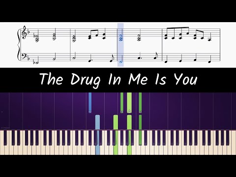 Does Ronnie play the piano in the drug in me is reimagined?