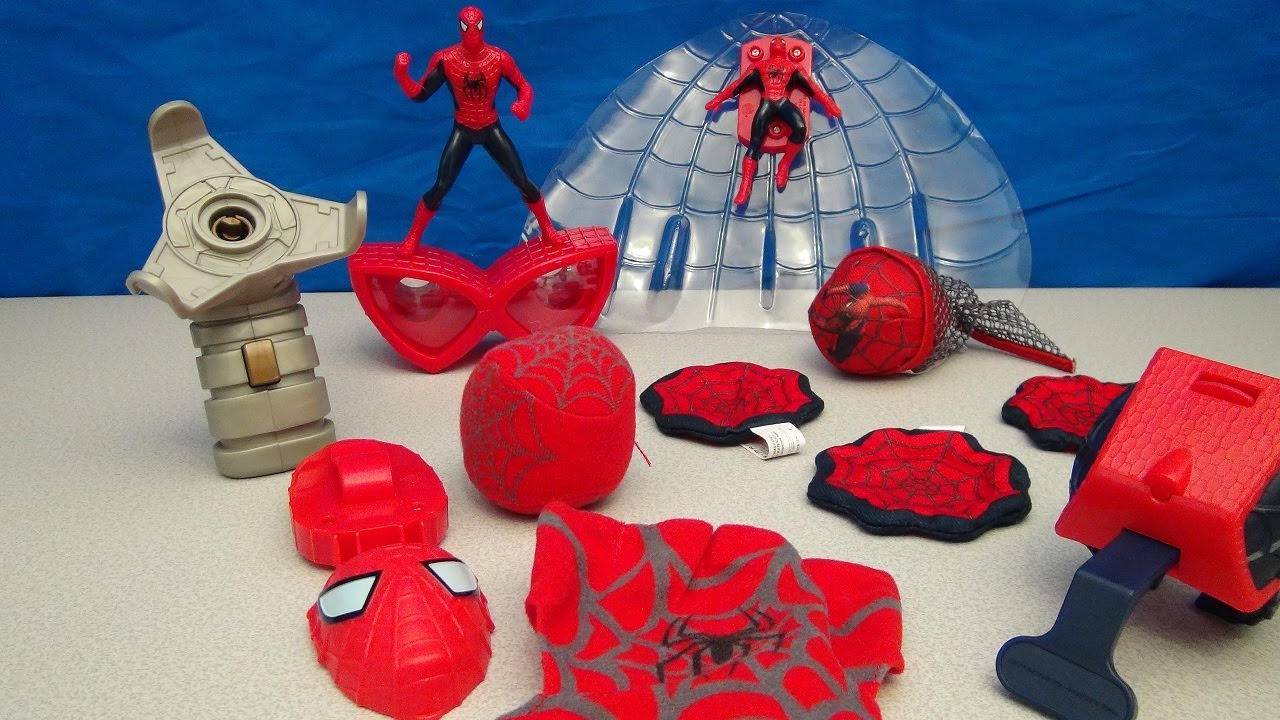 THE AMAZING SPIDER-MAN 2 BURGER KING KID'S MEAL FULL TOY SET VIDEO ...