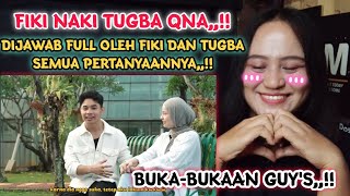 QNA FIKI NAKI TUGBA BIKIN BAPER,,!! DI JAWAB HABIS SEMUA PERTANYAAN NETIZEN || Arisa Reaction