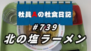 【社食日記】北の塩ラーメン【サラメシNo.0739】