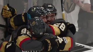 T-Mobile Arena erupts as Nosek scores first Golden Knights home goal
