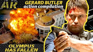 GERARD BUTLER can't stop SAVING THE WORLD | OLYMPUS HAS FALLEN (2013)