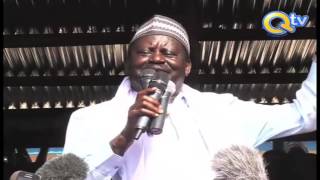 Raila Odinga azuru Kaskazini Mashariki