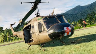 MSFS | UH-1H Iroquois Huey | NOE Flying around Taggat, Philippines.