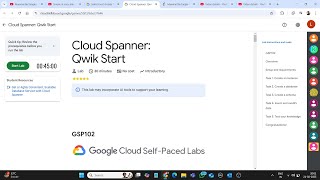 Cloud Spanner: Qwik Start || Lab Solution || Google Cloud Arcade 2025