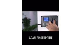 Biometric Fingerprint Attendance Machine 2\