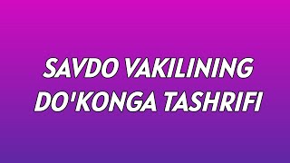 Савдо вакилининг дўконга ташрифи нимадан бошланиб нима билан тугайди?