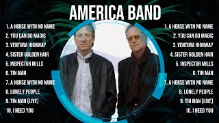 America band Playlist Of All Songs ~ America band Greatest Hits Full Album