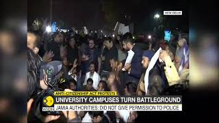 Anti- Citizenship Protests: Indian university campuses turn battlegrounds