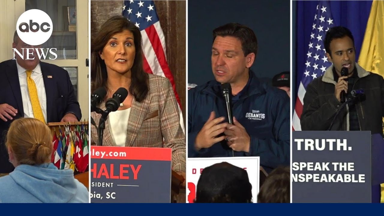 4 GOP Presidential Candidates Take Final Debate Stage Before Voters Hit ...