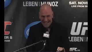 Dana White vs Scottish Accent