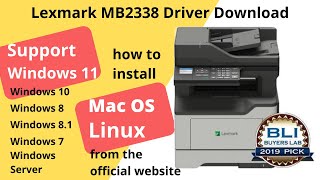 Lexmark MB2338 Driver Download and Setup Windows 11 Windows 10, Mac 13, Mac 12