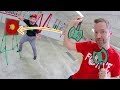 Game Of AXE THROWING / Epic Trick shots!