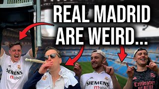 REAL MADRID CELEBRATE IN PREPARATION FOR MAN CITY?! (**STRANGE**)