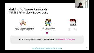 2025-05-07 webinar: Making Research Software FAIR: Background and Practical Steps