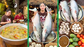 Big Fresh Water Fish Cook for 2 Recipe | Mommy Chef Cook Big fish so delicious |
