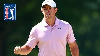 Rory McIlroy’s incredible eagle from the bunker at Wells Fargo
