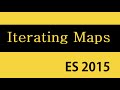 ES6 and Typescript Tutorial - 33 - Iterating over Maps